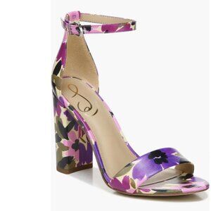 Sam Edelman Yaro Ankle Strap Sandal Floral 8